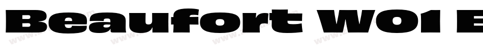 Beaufort W01 Extd Me字体转换